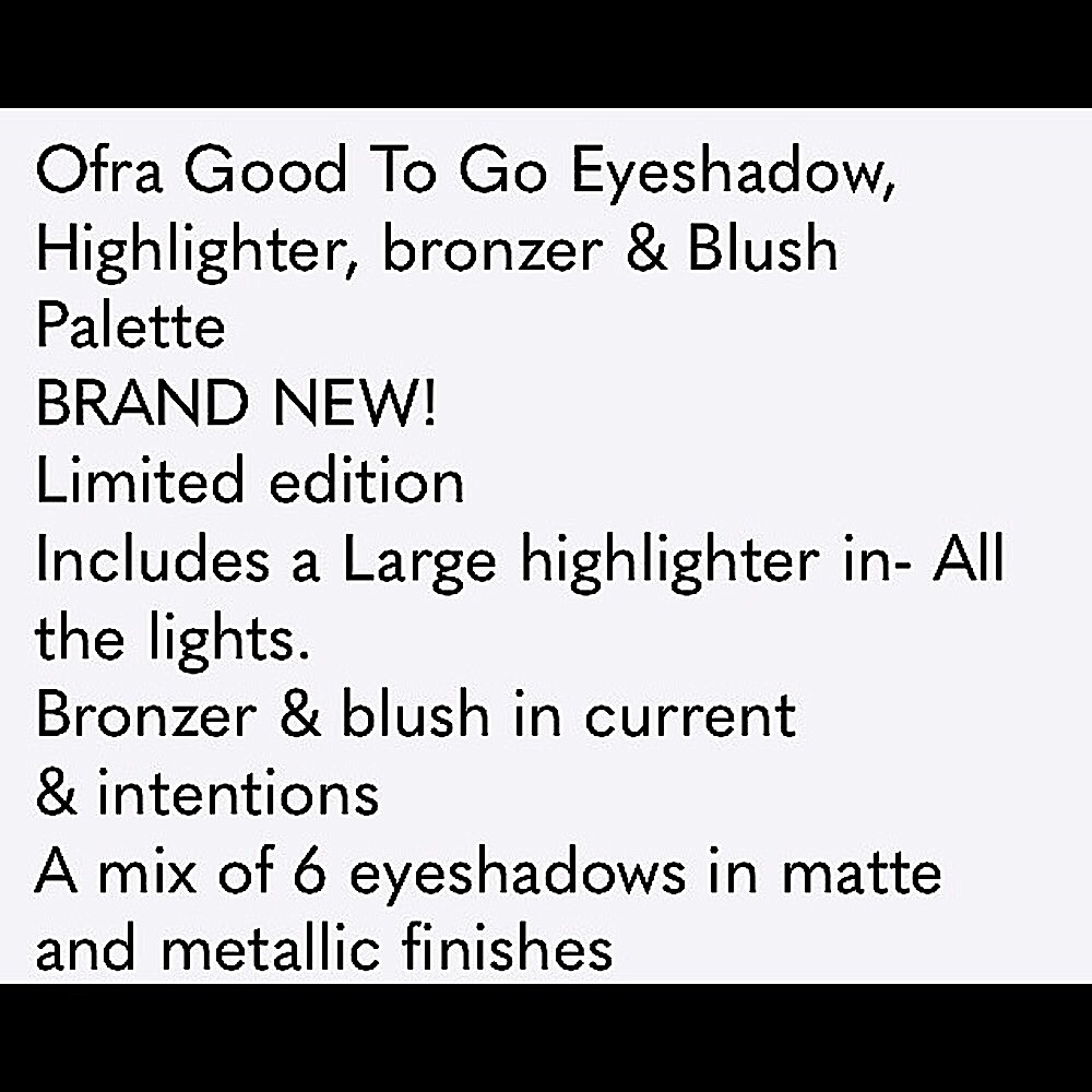 🆕🔥OFRA BLUSH&BRONZER OFRA BEST SELLING(ALL OF THE LIGHTS)HIGHLIGHTER!!NWT📦 - Picture 7 of 13